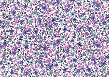 Purple Flowerfield Knit